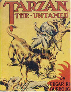 Tarzan the Untamed by Edgar Rice Burroughs - Whitman - No. 1452