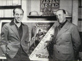 John Coleman Burroughs and father, Edgar Rice Burroughs