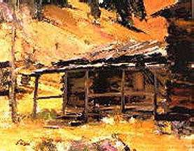 Log Cabin with Porch