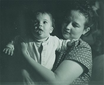 Baby John with mother Jane