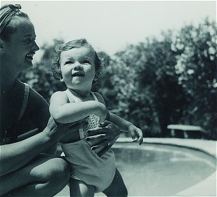 JRB and baby John August 1943