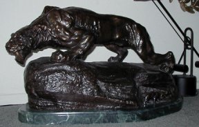 Jack's Award-Winning Sabre Tooth Tiger