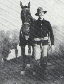 Cavalry Man Ed Burroughs - reenacted by son Jack