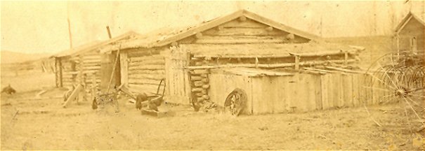 Clear view of new Cook House - showing Blacksmith Shop, etc. ~ Yale, Idaho    17