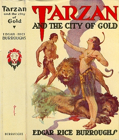 J. Allen St. John: Tarzan and the City of Gold - 5 b/w interior plates