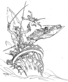 John Carter of Mars by Michael Kaluta