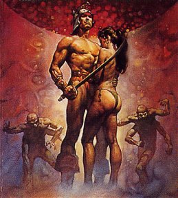 Boris Vallejo cover art for Roy's Guide to Barsoom